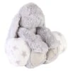 Kuscheldecke Mit Plüschfigur Hase In Grau -Heimtextilien Geschäft atmosphera createur dinterieur kuscheldecke mit pluschfigur hase in grau