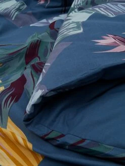 Perkal-Bettwäsche-Set In Dunkelblau -Heimtextilien Geschäft avance perkal bettwasche set in dunkelblau 2