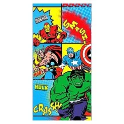 Bade-/Strandtuch Avengers - (L) 140 Cm X (B) 70 Cm In Bunt