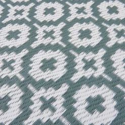 In- & Outdoor-Teppich Mosaik L 180 X B 118cm COLOUR CLASH In Salbei -Heimtextilien Geschäft butlers in and outdoor teppich mosaik l 180 x b 118cm colour clash in salbei 4