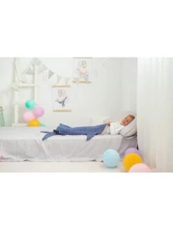 Beindecke "Haifisch" In Blau -Heimtextilien Geschäft crochetts beindecke haifisch in blau 3