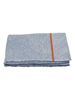 Decke "Riva - Struktur Mit Effekt" In Blau