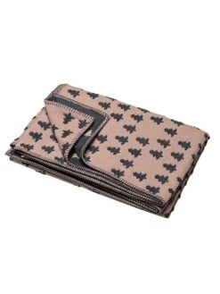 Plaid "Tannen" In Hellbraun/ Schwarz -Heimtextilien Geschäft david fussenegger plaid tannen in hellbraun schwarz 1