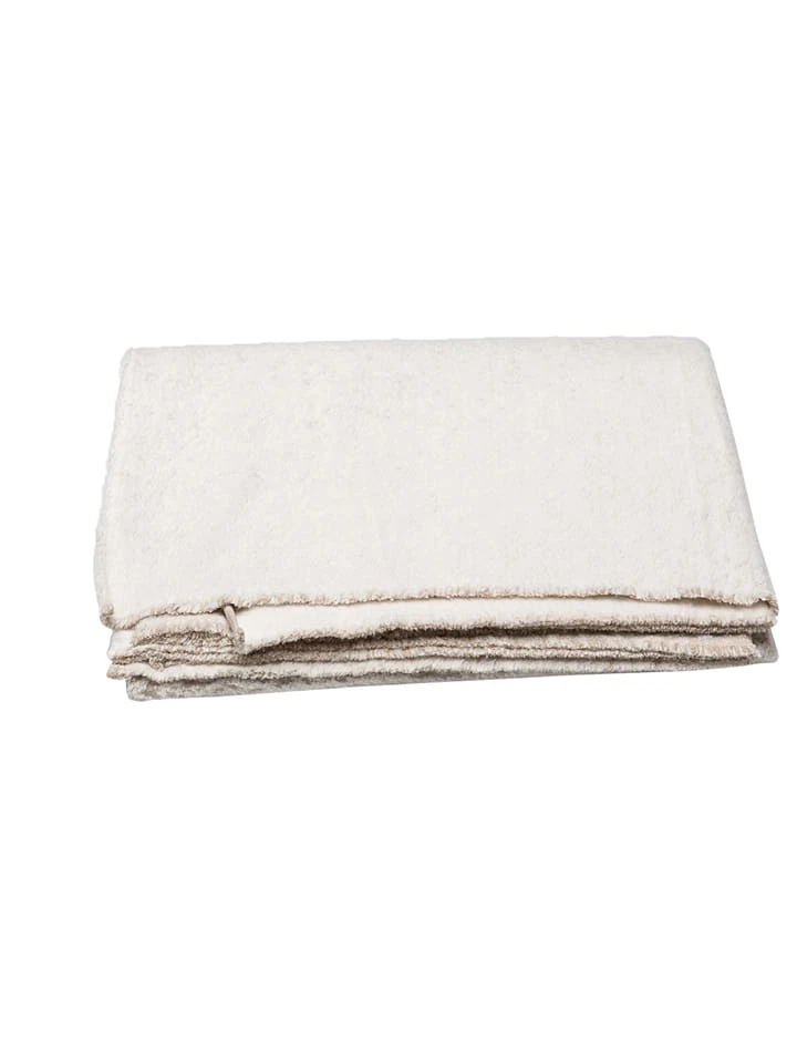 Plaid "Verlauf Grob" In Creme 3 Plaid "Verlauf Grob" In Creme