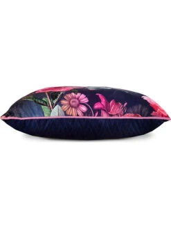 Kissen "Simone" In Dunkelblau/ Bunt -Heimtextilien Geschäft descanso kissen simone in dunkelblau bunt 3