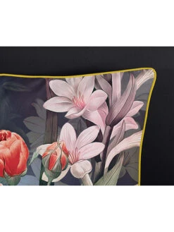 Kissen "Simone" In Dunkelblau/ Bunt -Heimtextilien Geschäft descanso kissen simone in dunkelblau bunt 4