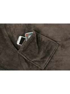 Decke In Braun - (L)240 X (B)150 Cm -Heimtextilien Geschäft domger decke in braun l 240 x b 150 cm 2