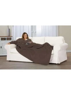 Decke In Braun - (L)240 X (B)150 Cm