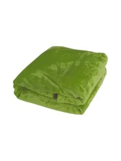 Decke In Hellgrün - (L)240 X (B)220 Cm