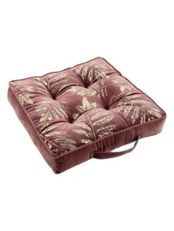 Sitzkissen "Adelor" In Rosa/ Gold