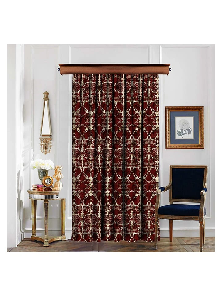 Vorhang In Rot 3 Vorhang In Rot