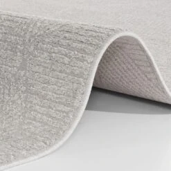 Kurzflor Teppich Mont Hellgrau -Heimtextilien Geschäft elle decoration kurzflor teppich mont hellgrau 2