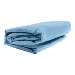Spannbetttuch JERSEY CLASSIC In Bleu