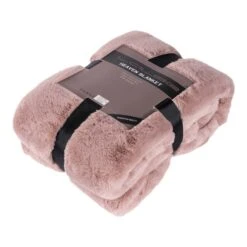 Wohndecke HEAVEN In Felloptik In Rosa -Heimtextilien Geschäft gmd living wohndecke heaven in felloptik in rosa 4