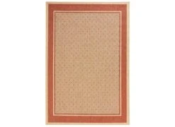 Flachgewebe Teppich Classy Terracotta