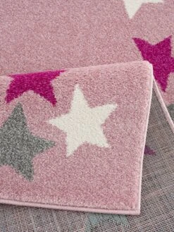 Kinderteppich SPRING Rosa/silbergrau 10 Kinderteppich SPRING Rosa/silbergrau -Heimtextilien Geschäft happy rugs kinderteppich spring rosa silbergrau 3
