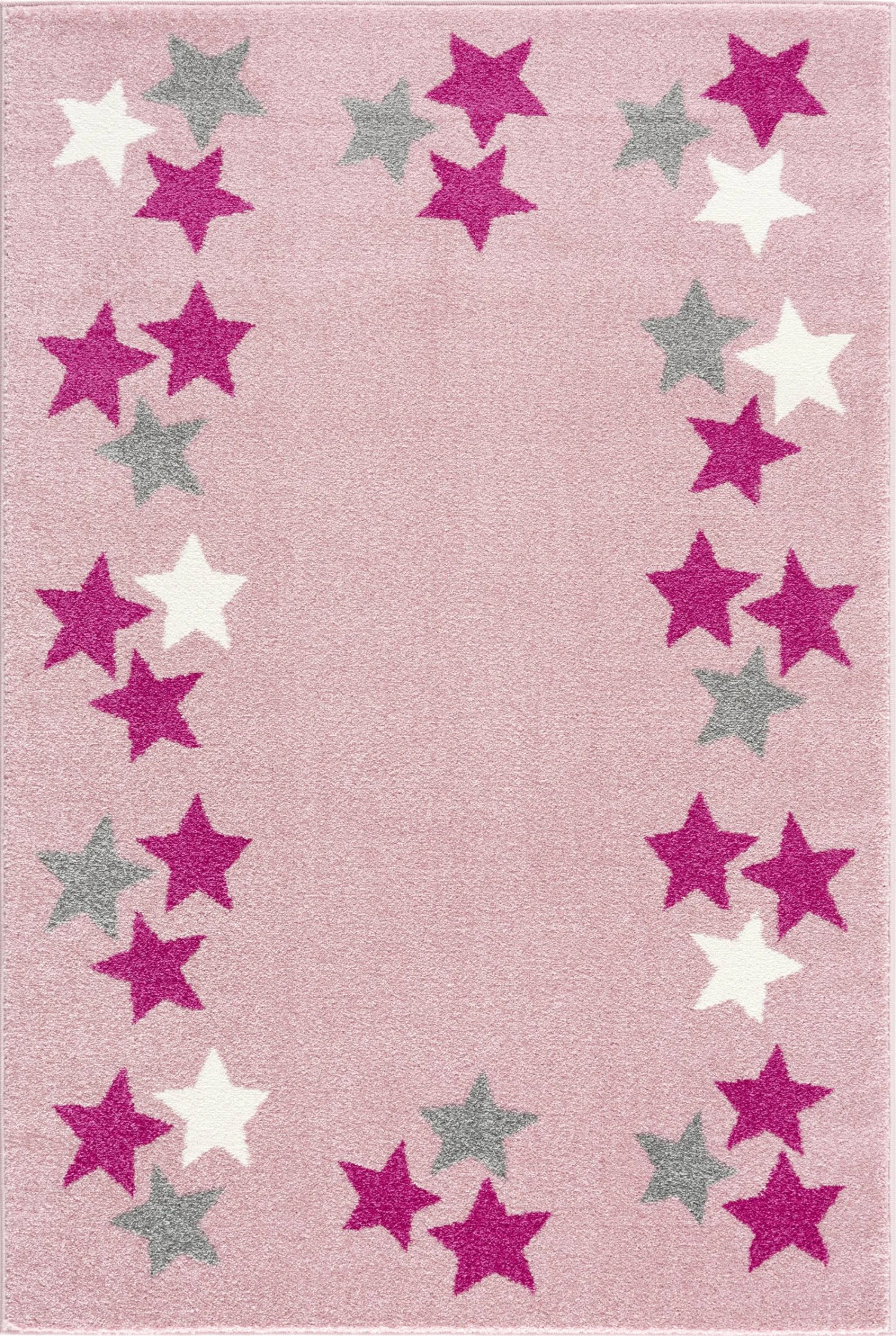 Kinderteppich SPRING Rosa/silbergrau 3 Kinderteppich SPRING Rosa/silbergrau