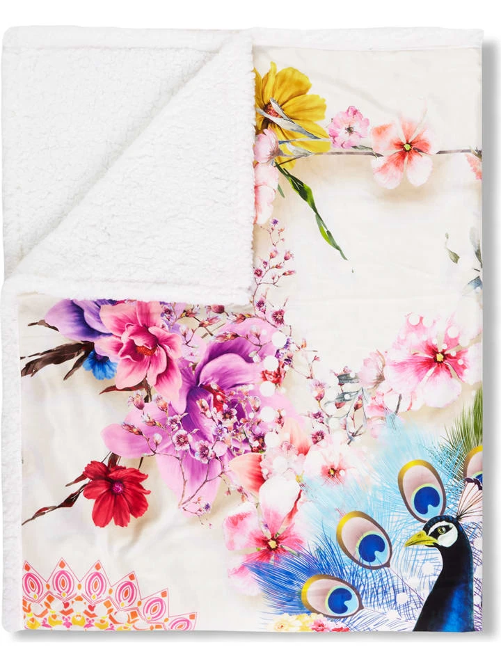 HIP Plaid "Bengta" In Creme/ Bunt 5 HIP Plaid "Bengta" In Creme/ Bunt – Bild 3