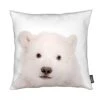 Kissen "Polar Bear" In Weiß -Heimtextilien Geschäft juniqe kissen polar bear in weiss