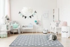 Teppich CIRCLE In Blaugrau/weiss 11 Teppich CIRCLE In Blaugrau/weiss -Heimtextilien Geschäft livone teppich circle in blaugrau weiss 4