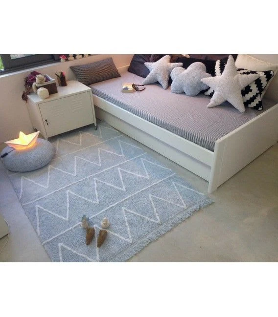 Lorena Canals Kissen "Cloud Blue" In Hellblau- 40x60x30 Cm 7 Lorena Canals Kissen "Cloud Blue" In Hellblau- 40x60x30 Cm – Bild 5