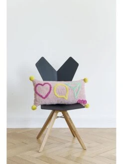 Kissen "Influencer" In Rosa - (L)60 X (B)30 Cm -Heimtextilien Geschäft minividuals kissen influencer in rosa l 60 x b 30 cm 1