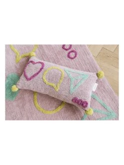 Kissen "Influencer" In Rosa - (L)60 X (B)30 Cm -Heimtextilien Geschäft minividuals kissen influencer in rosa l 60 x b 30 cm 2