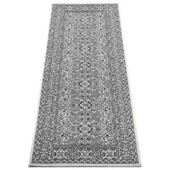 In- & Outdoor Teppich Cuadrado Schwarz Creme -Heimtextilien Geschäft northrugs in and outdoor teppich cuadrado schwarz creme 4