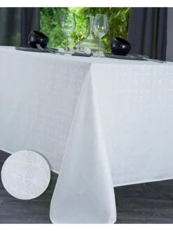 Tischdecke "Venezia" In Weiß