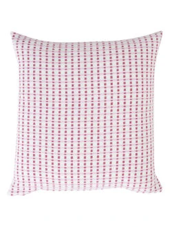 Kissenhülle "Ella" In Rosa/ Rot - (L)40 X (B)40 Cm