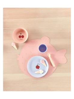 Platzdecke "Little Finn" In Rosa - (L)47,5 X (B)40,3 Cm -Heimtextilien Geschäft oyoy mini platzdecke little finn in rosa l 47 5 x b 40 3 cm 1