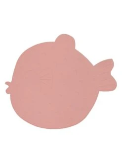 Platzdecke "Little Finn" In Rosa - (L)47,5 X (B)40,3 Cm