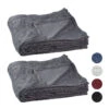 2x Kuscheldecke In Grau - (B)200 X (T)220 Cm 1 2x Kuscheldecke In Grau - (B)200 X (T)220 Cm -Heimtextilien Geschäft relaxdays 2x kuscheldecke in grau b 200 x t 220 cm