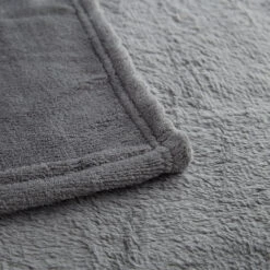 2x Kuscheldecke In Grau - (B)200 X (T)220 Cm -Heimtextilien Geschäft relaxdays 2x kuscheldecke in grau b 200 x t 220 cm 3