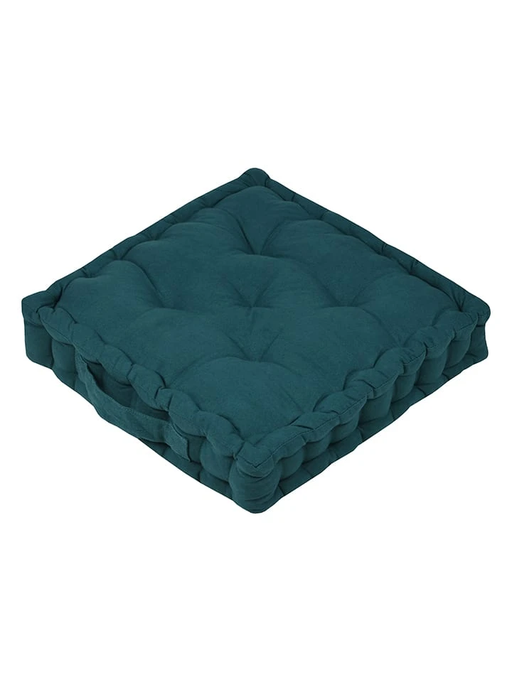 Bodenkissen "Willow" In Blau - (L)40 X (B)40 Cm 4 Bodenkissen "Willow" In Blau - (L)40 X (B)40 Cm – Bild 2