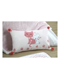 Kissen "Zoeline" In Rosa - (L)50 X (B)30 Cm