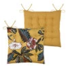 Sitzkissen "Curiosity" In Gelb/ Bunt - (L)38 X (B)38 Cm -Heimtextilien Geschäft stof france sitzkissen curiosity in gelb bunt l 38 x b 38 cm