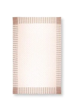 VTwonen Tischtuch "Table Cloth Square" In Beige - (L) 150 X (B) 250cm -Heimtextilien Geschäft vtwonen tischtuch table cloth square in beige l 150 x b 250cm 1