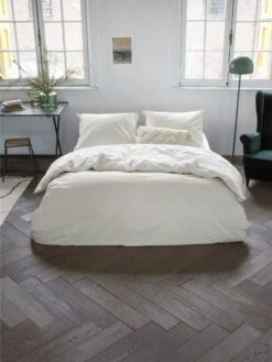 Bettwäsche-Set "Vintage Club" In Creme -Heimtextilien Geschäft walra bettwasche set vintage club in creme 3